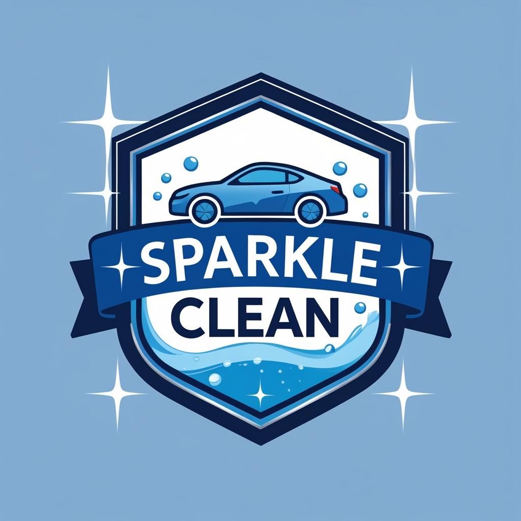 Sparkle Clean Logo Design