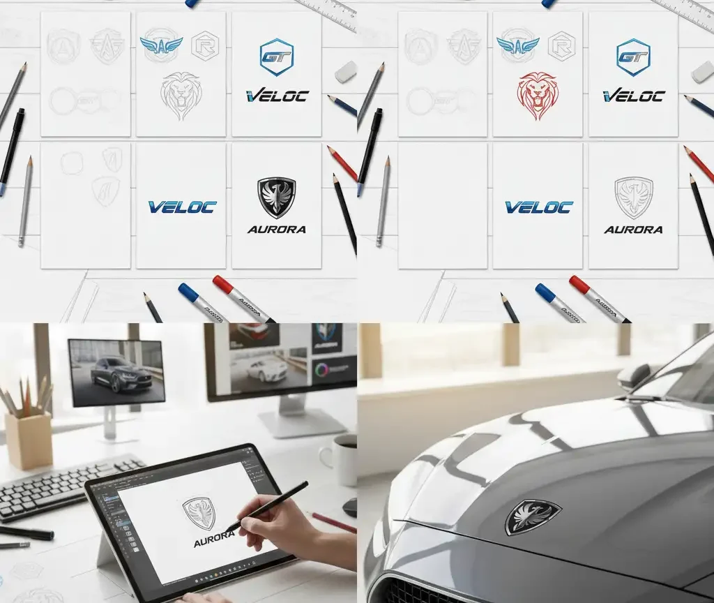 3 خطوات أساسية لتصميم لوجو سيارات يرفع من قيمة علامتك