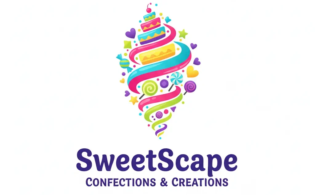 5 خطوات بسيطة لتحصل علي لوجو حلويات احترافي لمحل فخم