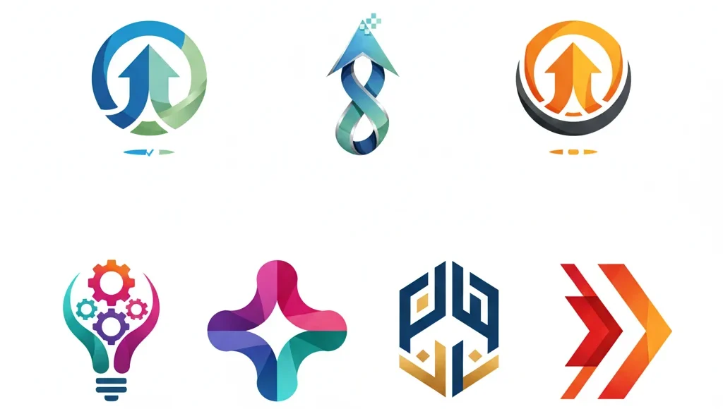 7 أفكار لوجو مبتكرة تقدمها مؤسسة إشراق لتعزيز علامتك التجارية