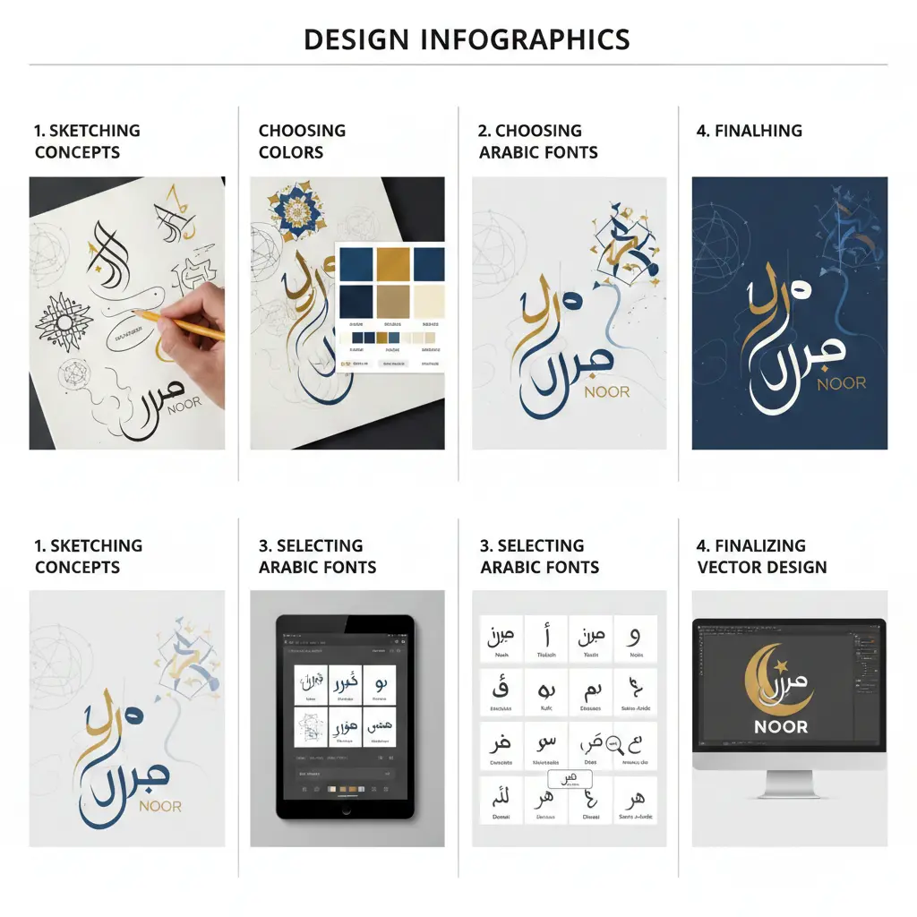 ما هو تصميم لوجو بالعربي ولماذا هو مهم؟